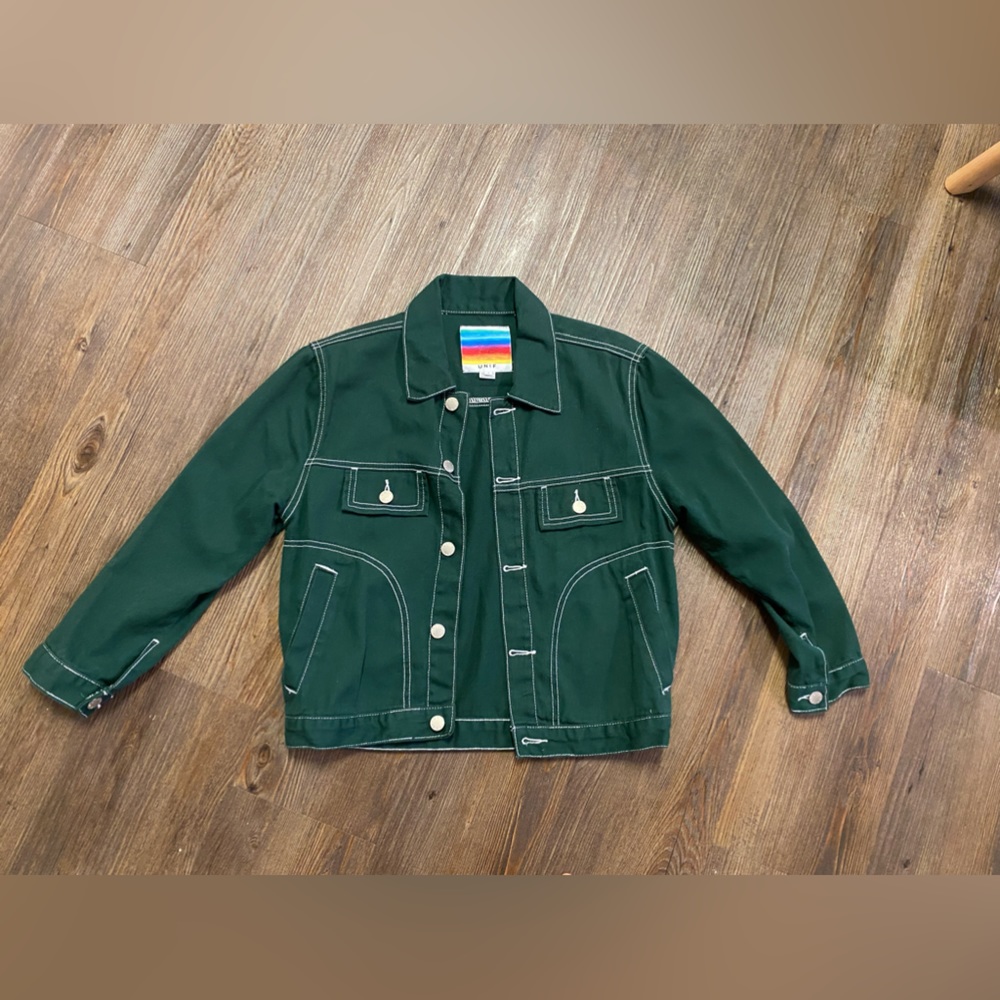 UNIF green jean jacket